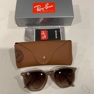 Ray Ban 4306 beige brown sunglasses
